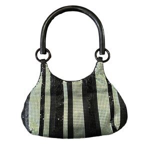 Vintage Whiting & Davis Mesh Art Deco Evening Clutch